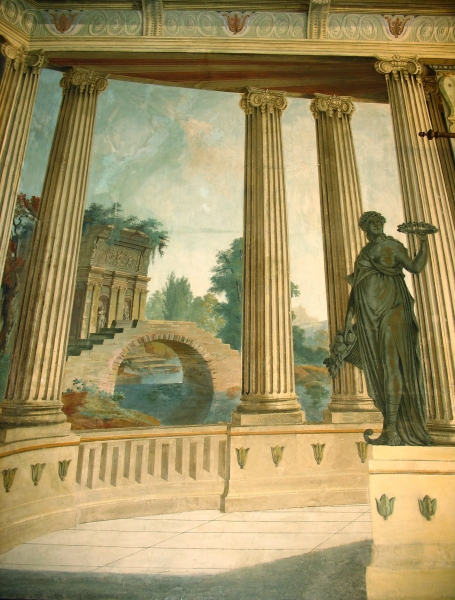 Poslikave v 1. nadstropju