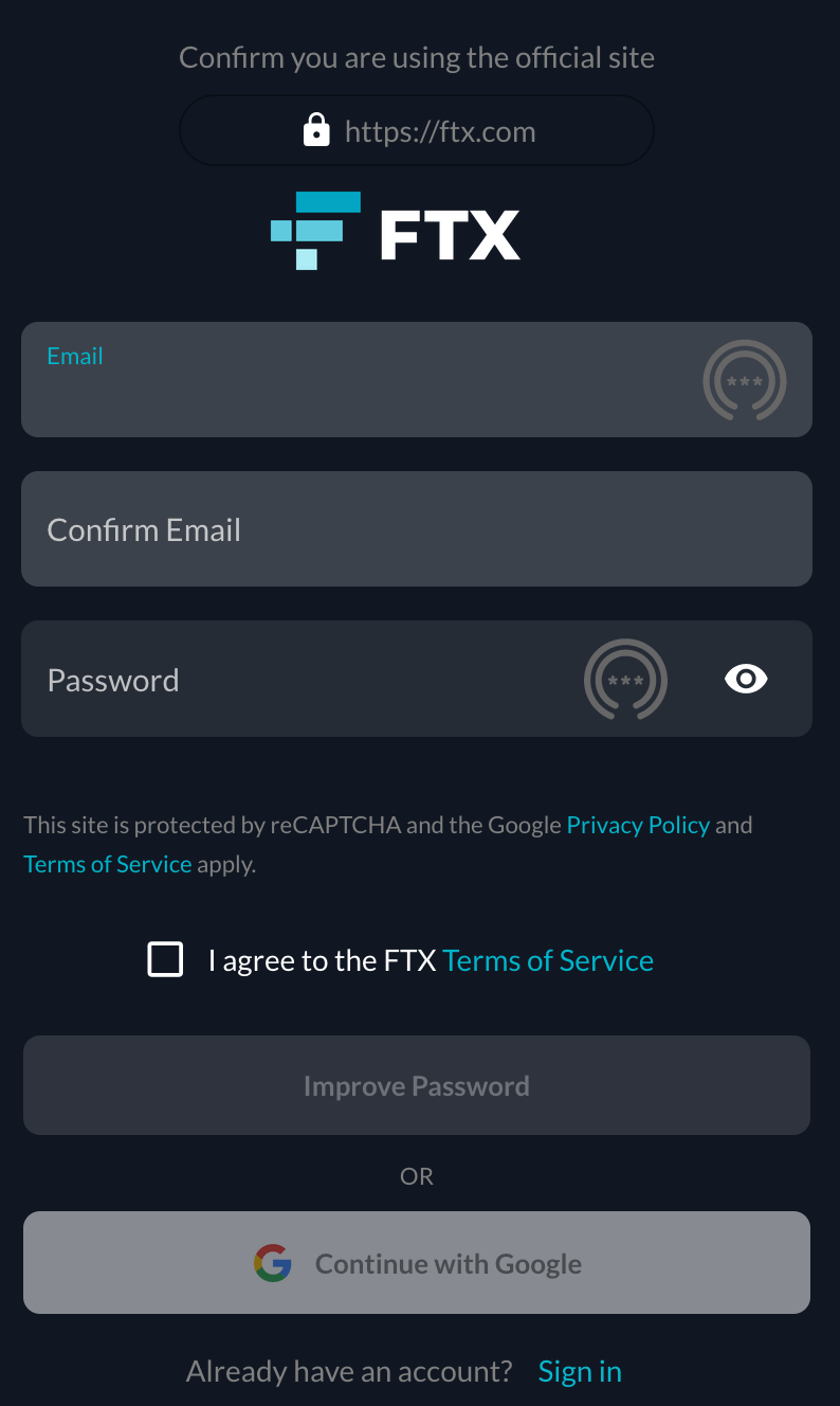 ftx-account-opening