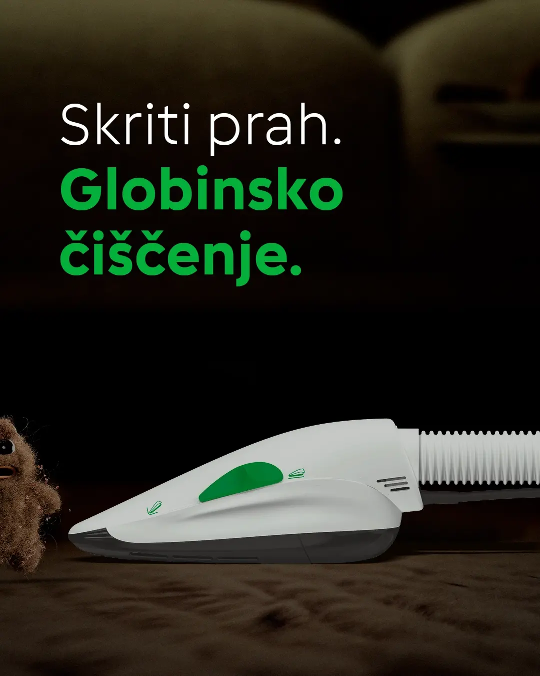 Kobold PB7 električna krtača za oblazinjeno pohištvo